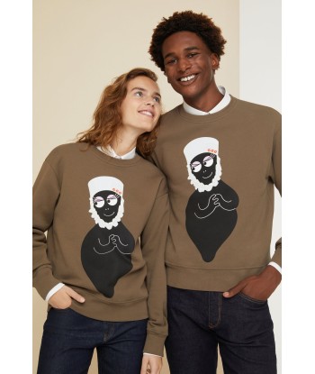 Barbamama unisex sweatshirt in organic cotton pas cher 