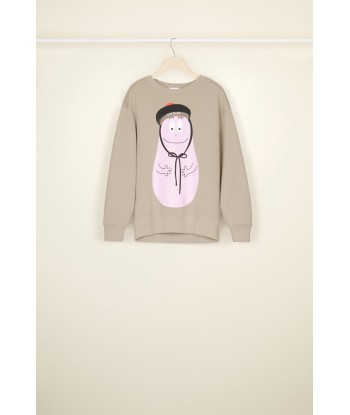 Barbapapa unisex sweatshirt in organic cotton chez Cornerstreet bien 