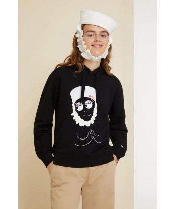 Barbamama unisex hoodie in organic cotton le concept de la Pate a emporter 