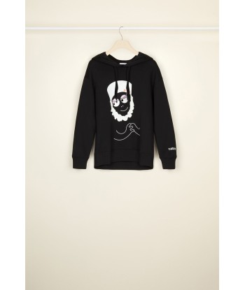 Barbamama unisex hoodie in organic cotton le concept de la Pate a emporter 