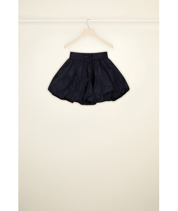 Mini bloomer belted skirt in eco-friendly faille Economisez 