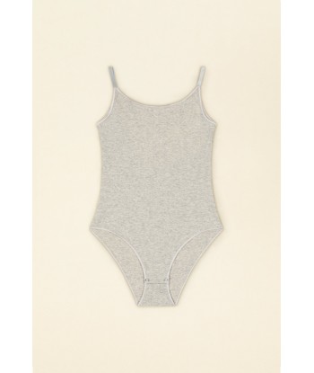 Ribbed bodysuit in organic cotton Jusqu'à 80% De Réduction