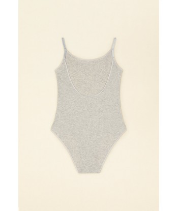 Ribbed bodysuit in organic cotton Jusqu'à 80% De Réduction