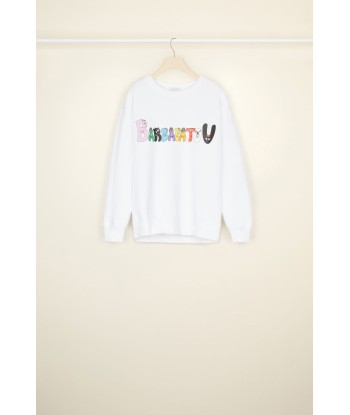 Barbapatou unisex sweatshirt in organic cotton pas chere