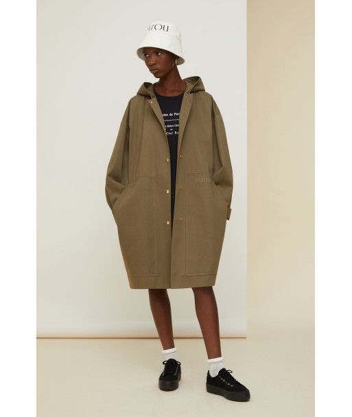 Patou oversized parka in organic cotton Profitez des Offres !