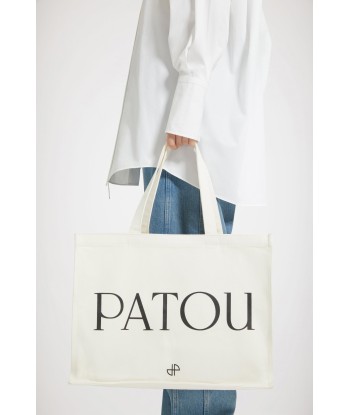 Patou canvas tote in organic cotton en linge