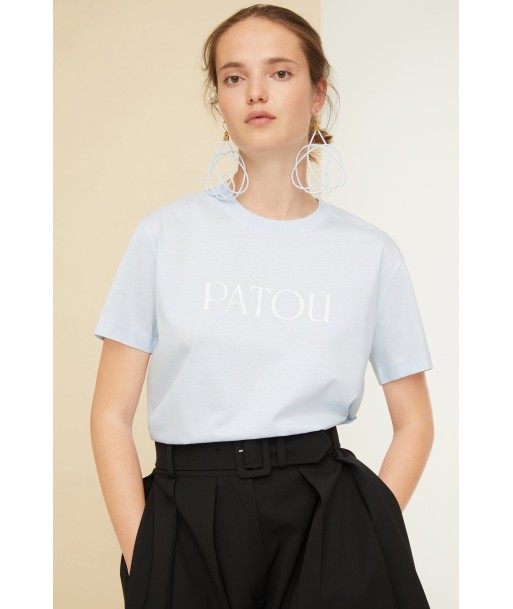 Patou logo t-shirt in organic cotton Les magasins à Paris et en Île-de-France