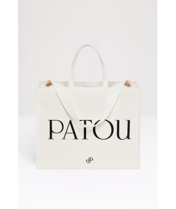 Patou canvas tote in organic cotton en linge