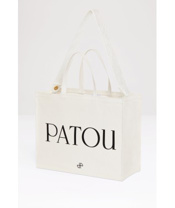 Patou canvas tote in organic cotton en linge