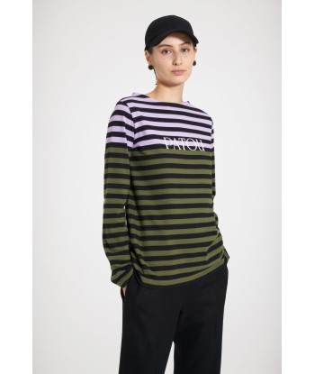 Multicoloured Breton top in organic cotton 2023