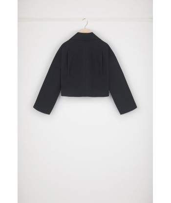 Cropped jacket in organic cotton pas cher chine