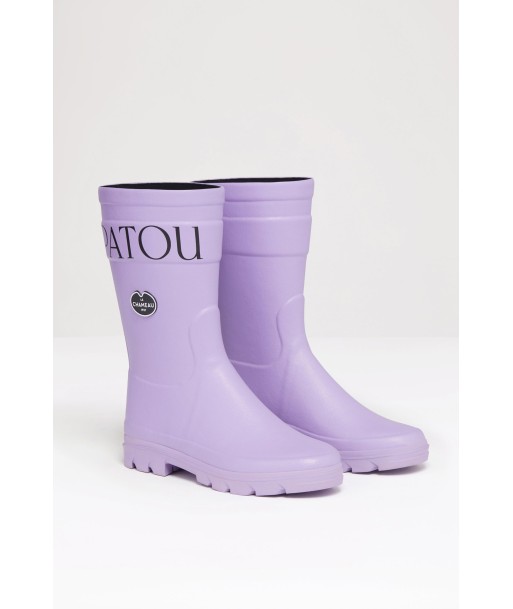 Patou x Le Chameau mid-calf rubber boots en ligne des produits 