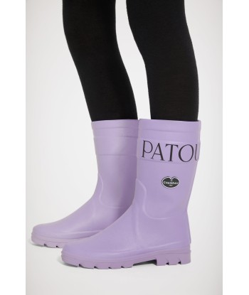 Patou x Le Chameau mid-calf rubber boots en ligne des produits 