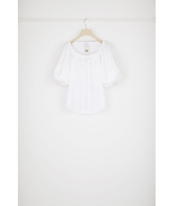 Drawstring top in organic cotton offre 