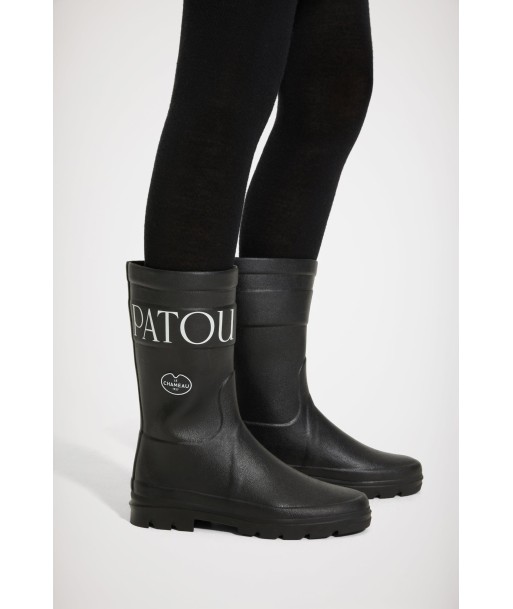 Patou x Le Chameau mid-calf rubber boots en stock