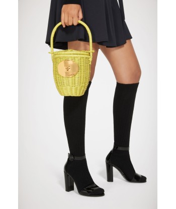 Wicker bucket bag Jusqu'à 80% De Réduction