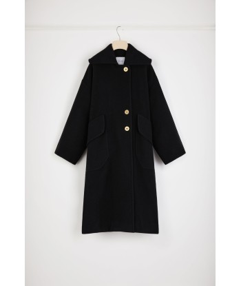 Maxi coat in double-faced wool Economisez 