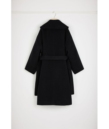 Maxi coat in double-faced wool Economisez 