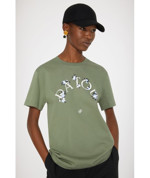 Floral Patou t-shirt in organic cotton Par le système avancé 