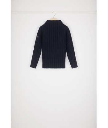 Wide rib knit jumper in wool and cashmere pas cheres