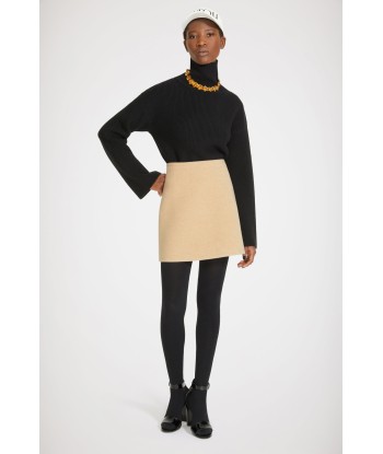 Mini skirt in double-faced wool Vous souhaitez 