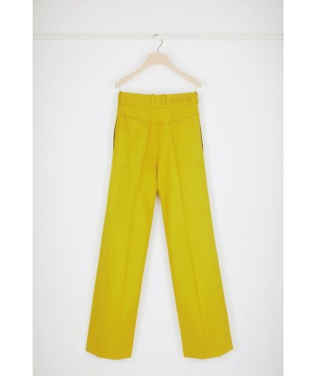 Flared trousers in organic cotton commande en ligne