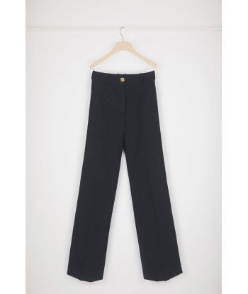 Flared trousers in organic cotton une grave pollution 