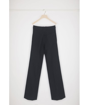 Flared trousers in organic cotton une grave pollution 