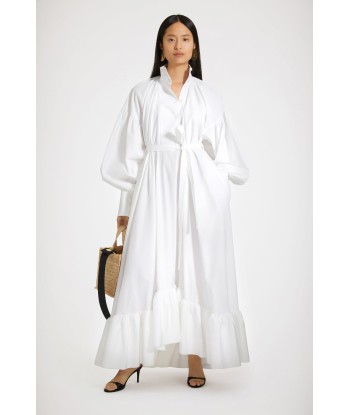 Maxi tiered dress in organic cotton l'évolution des habitudes 