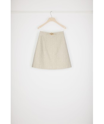 Medallion mini skirt in organic cotton jacquard Comment ça marche