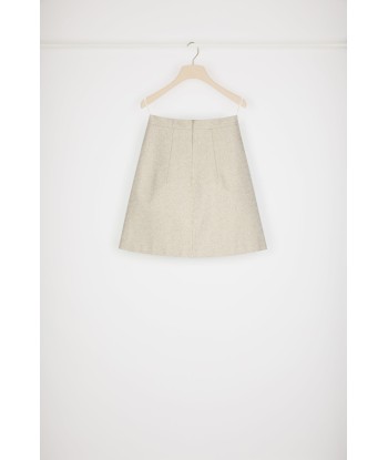 Medallion mini skirt in organic cotton jacquard Comment ça marche