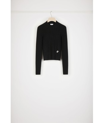 Signature rib jumper in Merino wool Comparez et commandez 