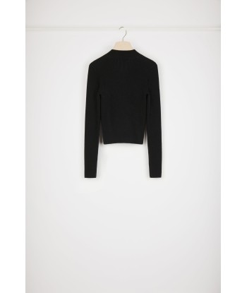 Signature rib jumper in Merino wool Comparez et commandez 