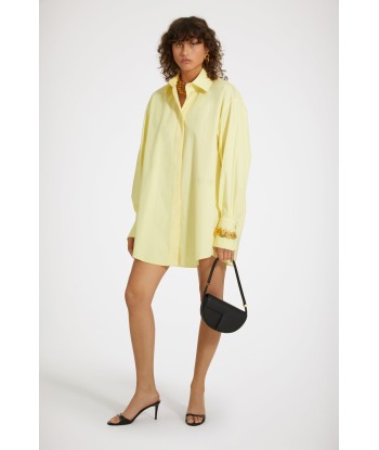 Mini shirt dress in organic cotton 2023