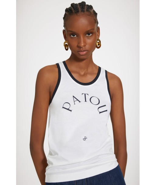 Patou ringer tank top in organic cotton votre