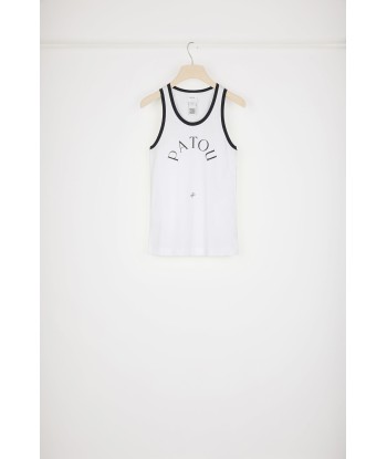 Patou ringer tank top in organic cotton votre