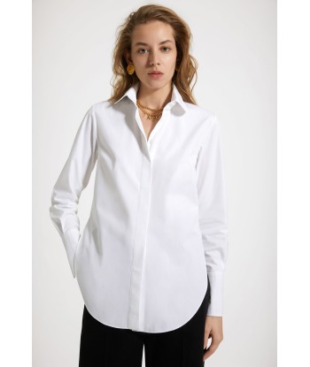 Tailored shirt in organic cotton Dans la société mordern