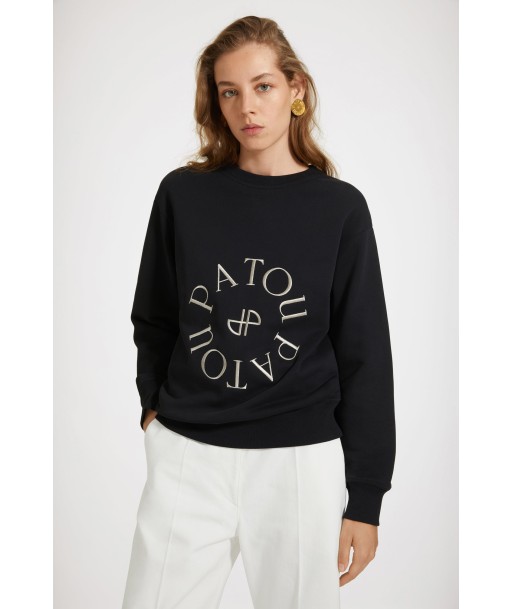 Medallion logo sweatshirt in organic cotton 2024