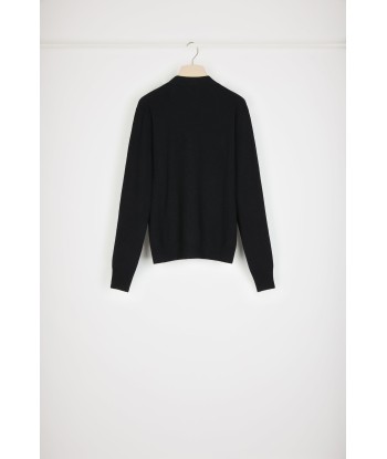 Patou stamp cardigan in wool and cashmere les ctes