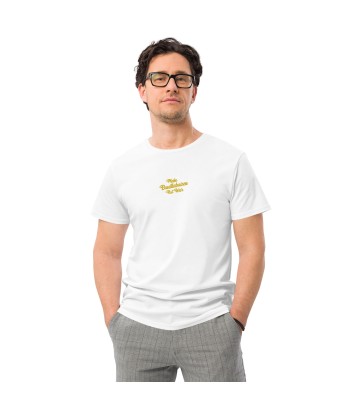 T-shirt premium en coton homme Make Bouillabaisse Not War brodé acheter en ligne