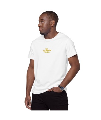 T-shirt premium en coton homme Make Bouillabaisse Not War brodé acheter en ligne