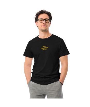 T-shirt premium en coton homme Make Bouillabaisse Not War brodé acheter en ligne