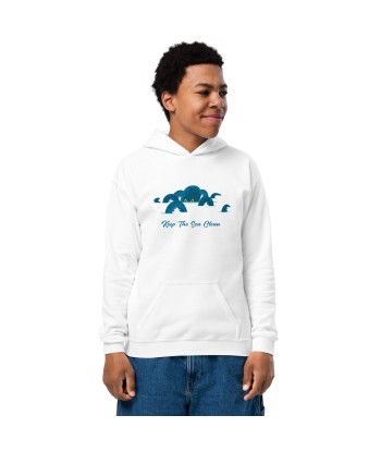 Sweat à capuche épais pour enfants Octopus Blue JUSQU'A -70%! 