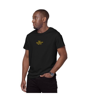 T-shirt premium en coton homme Make Bouillabaisse Not War brodé acheter en ligne