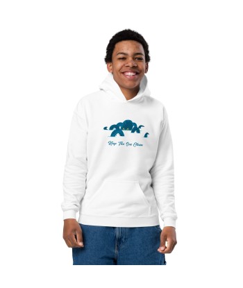 Sweat à capuche épais pour enfants Octopus Blue JUSQU'A -70%! 