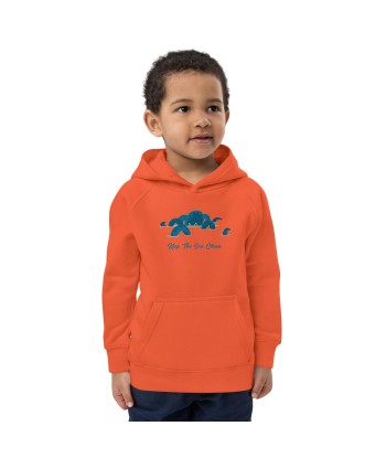 Sweat à capuche écologique pour enfants Octopus Blue le concept de la Pate a emporter 