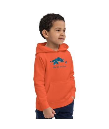 Sweat à capuche écologique pour enfants Octopus Blue le concept de la Pate a emporter 