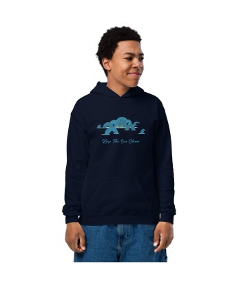 Sweat à capuche épais pour enfants Octopus Blue JUSQU'A -70%! 