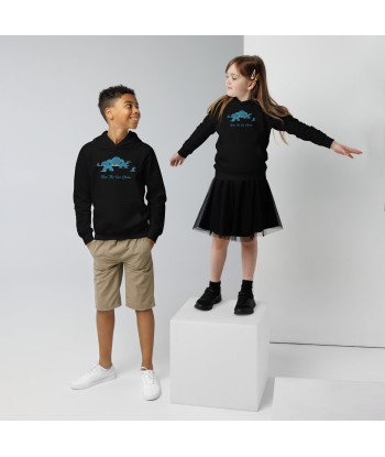 Sweat à capuche écologique pour enfants Octopus Blue le concept de la Pate a emporter 