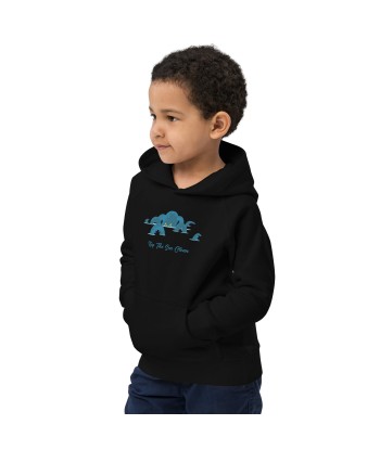 Sweat à capuche écologique pour enfants Octopus Blue le concept de la Pate a emporter 